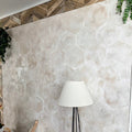 Enigma Lustre Glaze | Hexagon Mist | Porcelain Wall and Floor Tile
