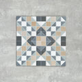 FULL TILE SAMPLE Abbey Marina PLUS Mosaic Victorian Style Patterned Tiles 28cm X 28cm