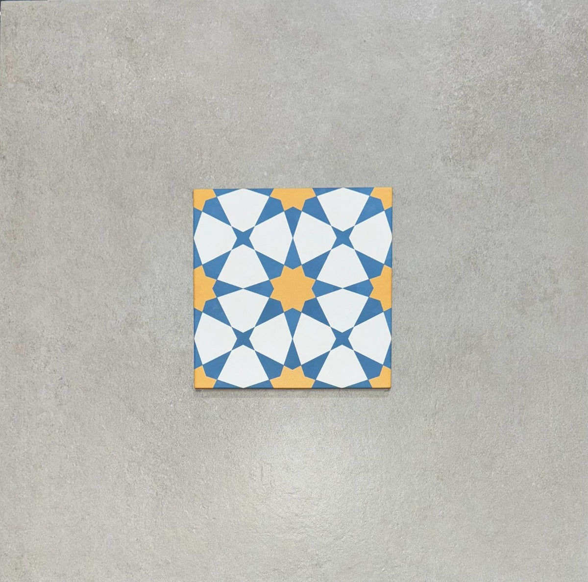 FULL TILE SAMPLE Agadir Sun and Sky 20cm x 20cm