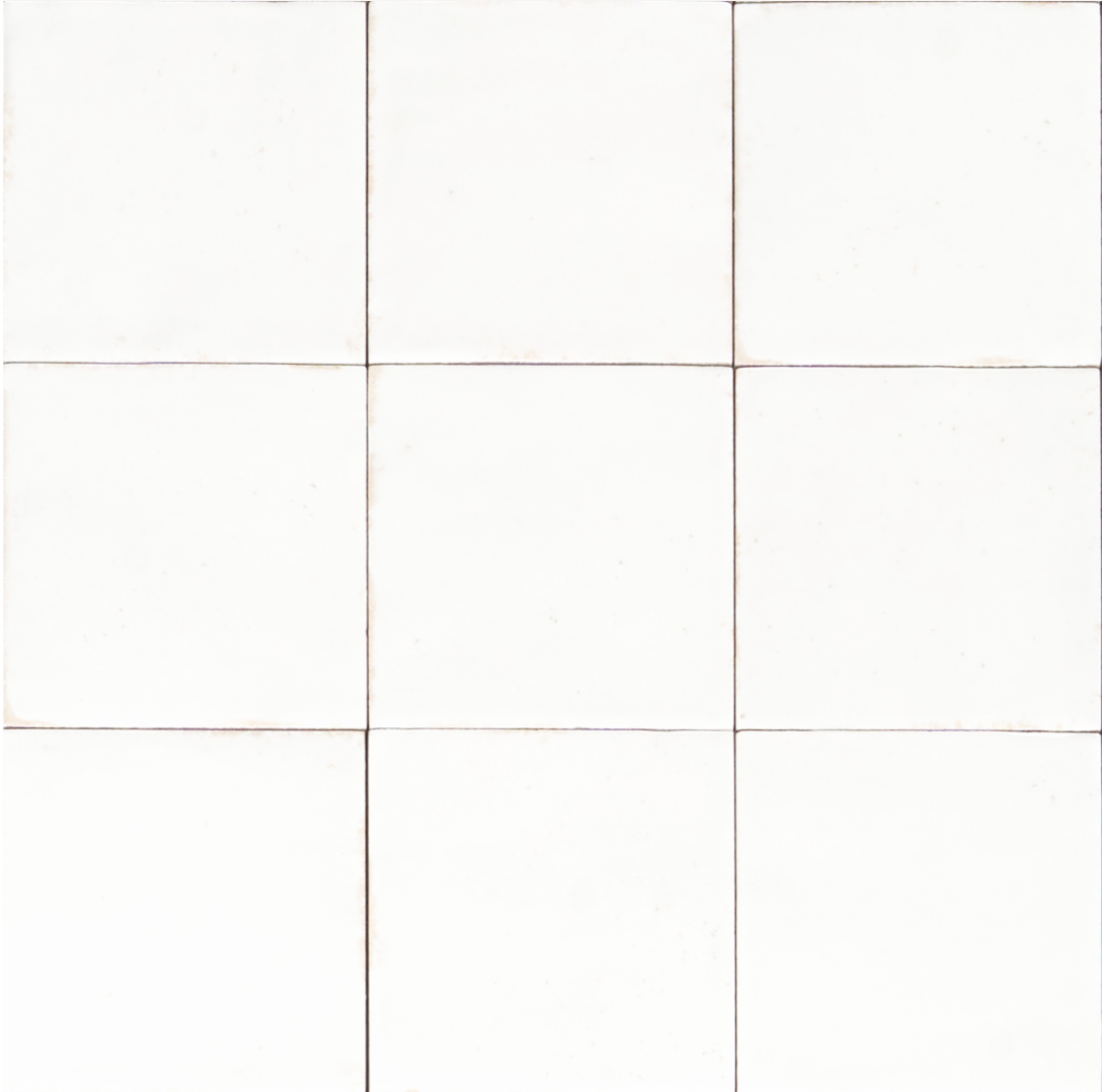 Levent Antique White Square | Wall & Floor Gloss Porcelain Tiles | 10cm x 10cm
