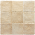 Zellige Arena Marfil Matt Square | Moroccan Style | 10cm x 10cm FULL TILE SAMPLE