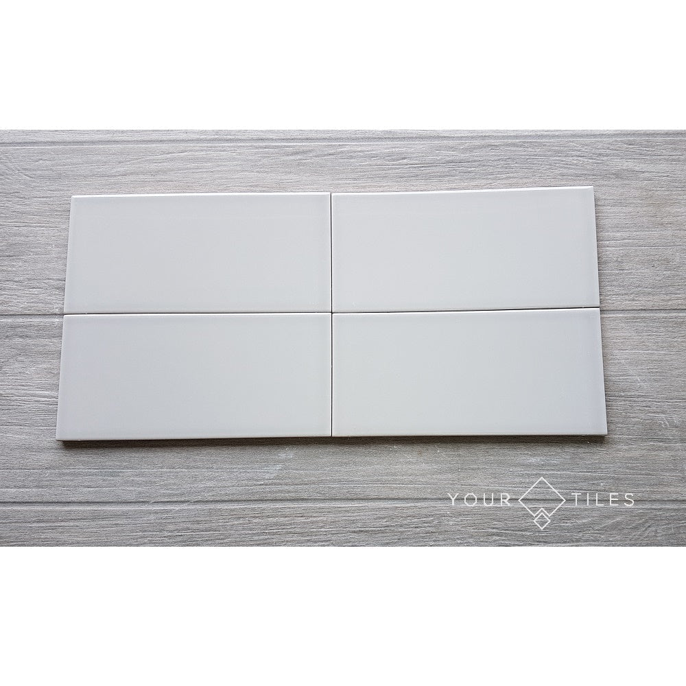FULL TILE SAMPLE Devon Artic Grey 10cm x 20cm