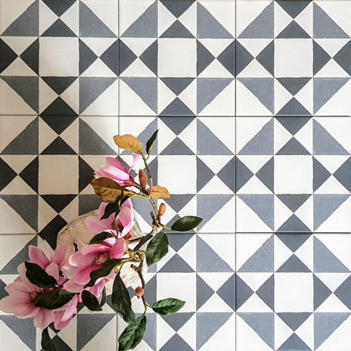 Aston Manor Corner Victorian Tiles 20 x 20cm