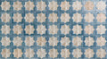 CUT TILE SAMPLE Zanzibar Moroccan Arena Blue 31 x 56cm Wall Tiles