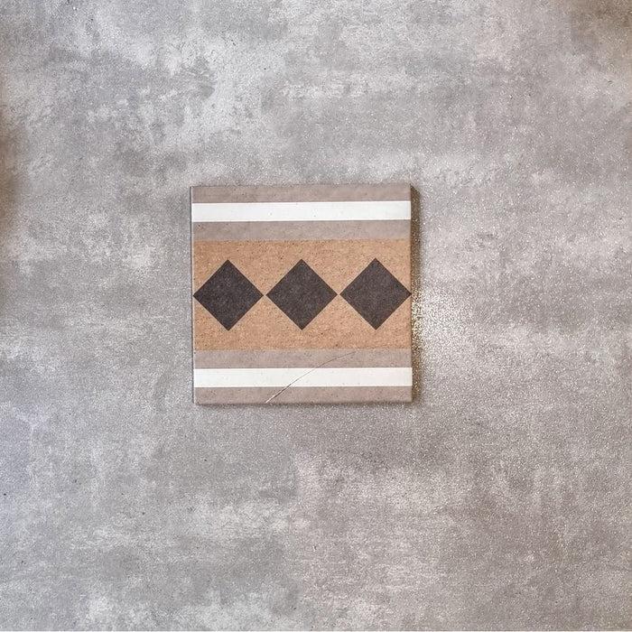 Banbury MINI Manor Victorian style SIDE/BORDER Tiles 15cm x 15cm