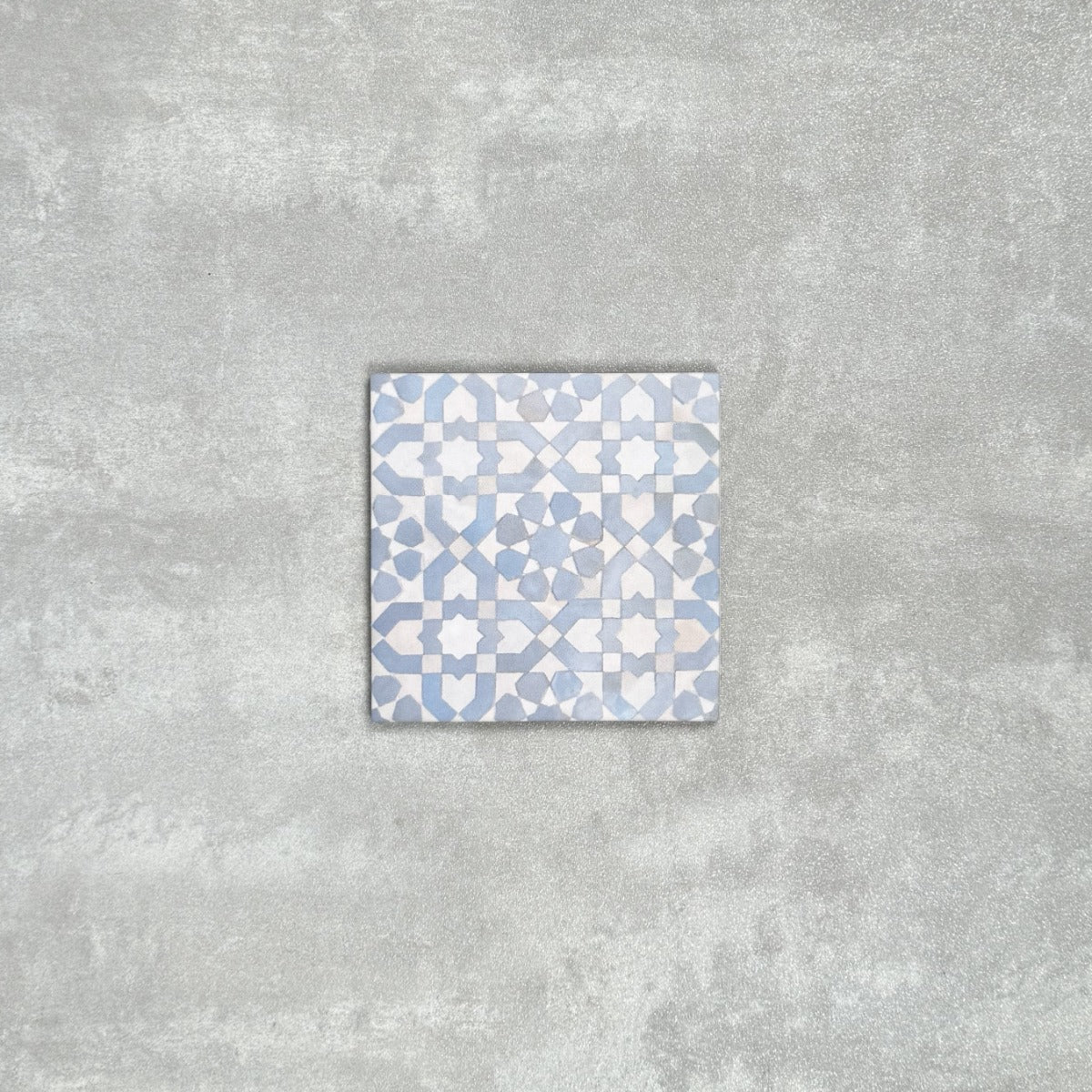 FULL TILE SAMPLE Berber Tetuan Blue MINI 15cm x 15cm