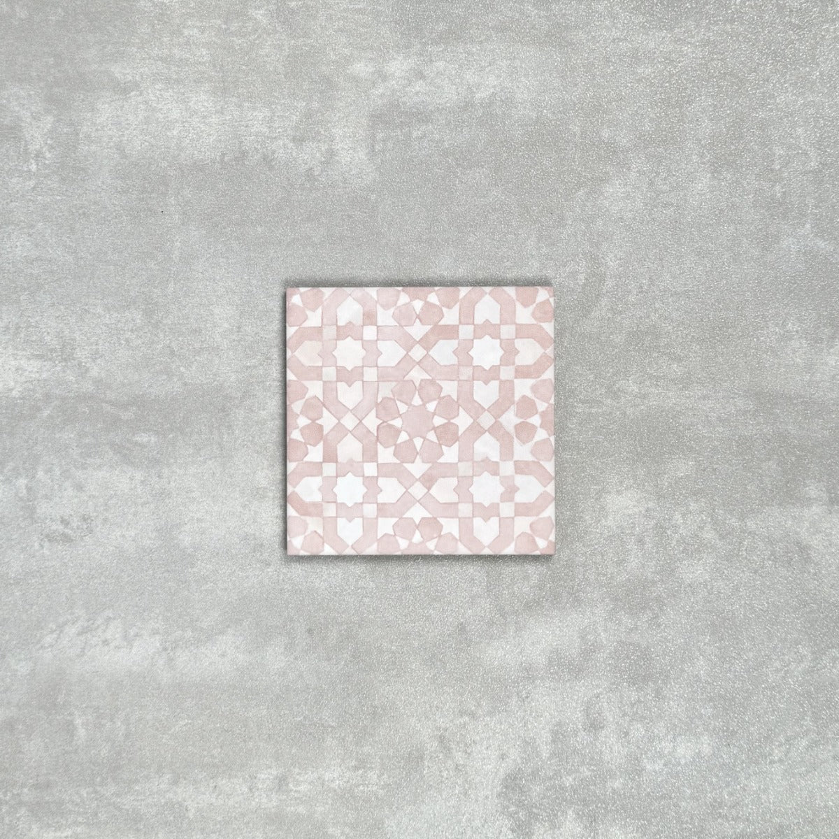 FULL TILE SAMPLE Berber Tetuan Rose MINI 15cm x 15cm