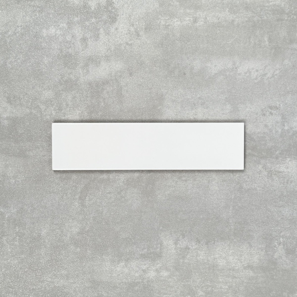 Brooklyn White Matt | Flat Subway Metro Brick Wall Tile | 7.5cm x 30cm