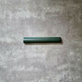 FULL BULLNOSE SAMPLE Zellige MALACHITE MATT GREEN Pencil Bullnose Border Tile 3cm x 20cm