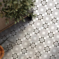 Cambridge Silver Borough Victorian Anti Slip Porcelain Wall Floor Tiles