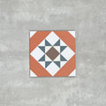 FULL TILE SAMPLE Cambridge Terracotta 20cm x 20cm