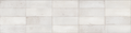 Foundry Chalk White Bricks Wall Tiles 6.5cm x 20cm FULL TILE SAMPLE