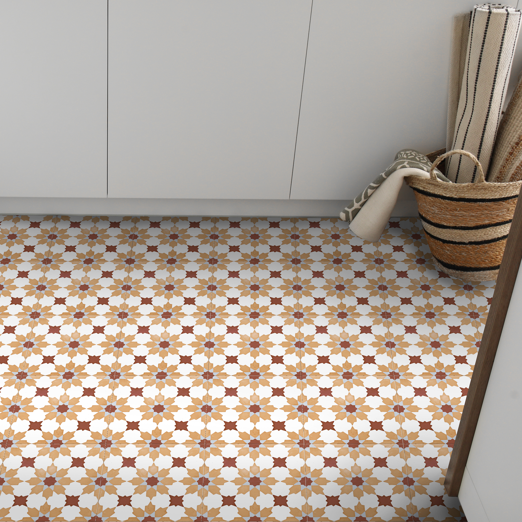 Madeira Clay Tiles Moroccan Tiles Wall & Floor Tiles 20cm x 20cm