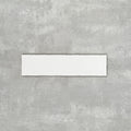 FULL TILE SAMPLE Cottage Rustic MATT White 7.5cm x 30cm