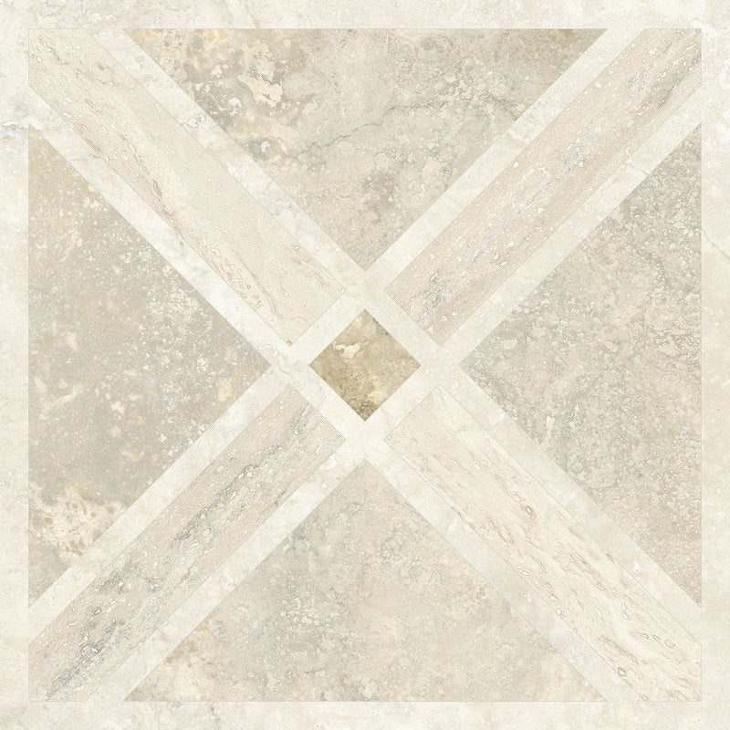 Nucetto Travertine Decor | Wall and Floor Tiles | 60cm x 60cm