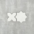 FULL TILE SAMPLES 1x Muscat Bone Star 1x Muscat Bone Cross