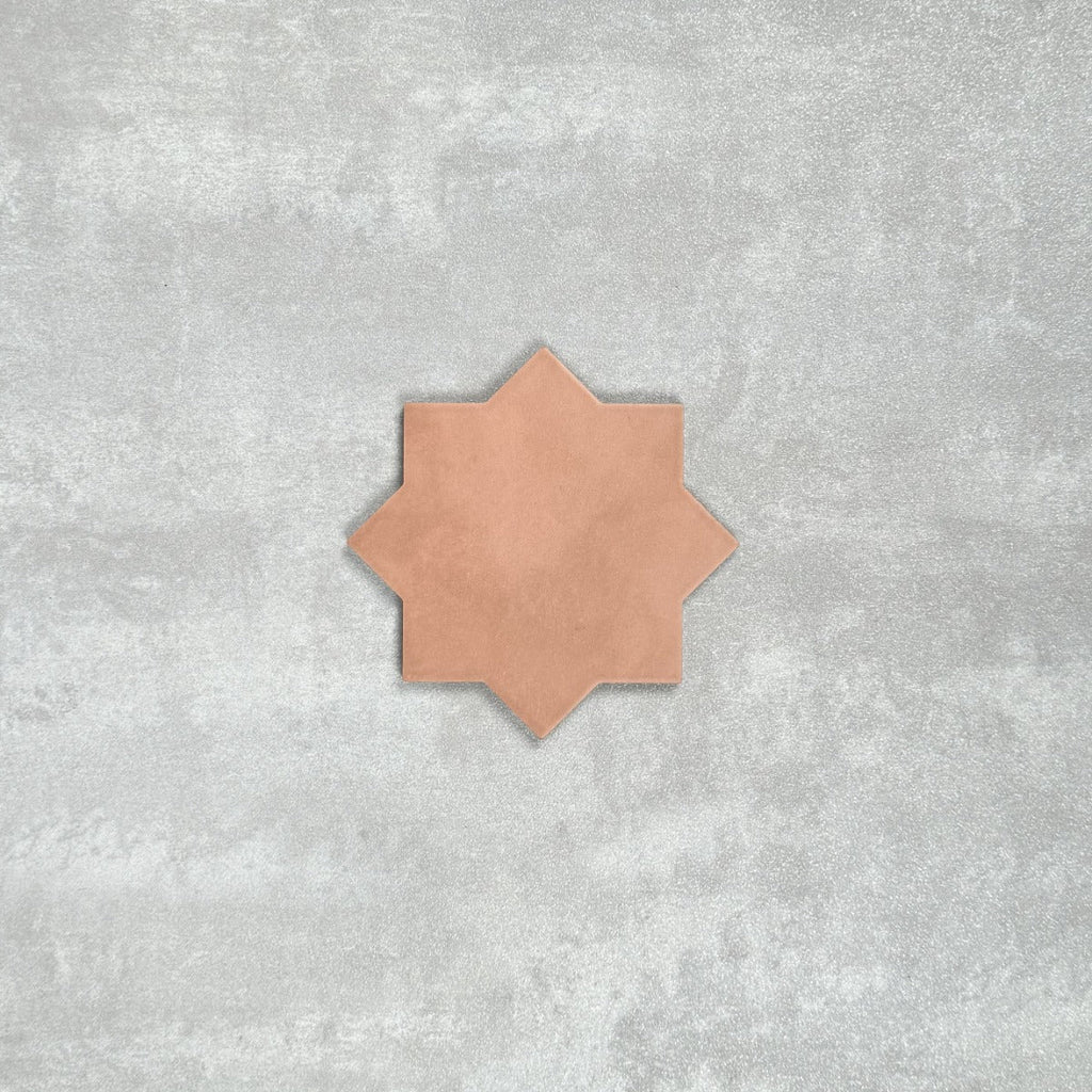 Muscat Cotto Star and Cross Moroccan Porcelain Wall & Floor Tiles