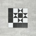 FULL TILE SAMPLE Dorset Black 25cm x 25cm