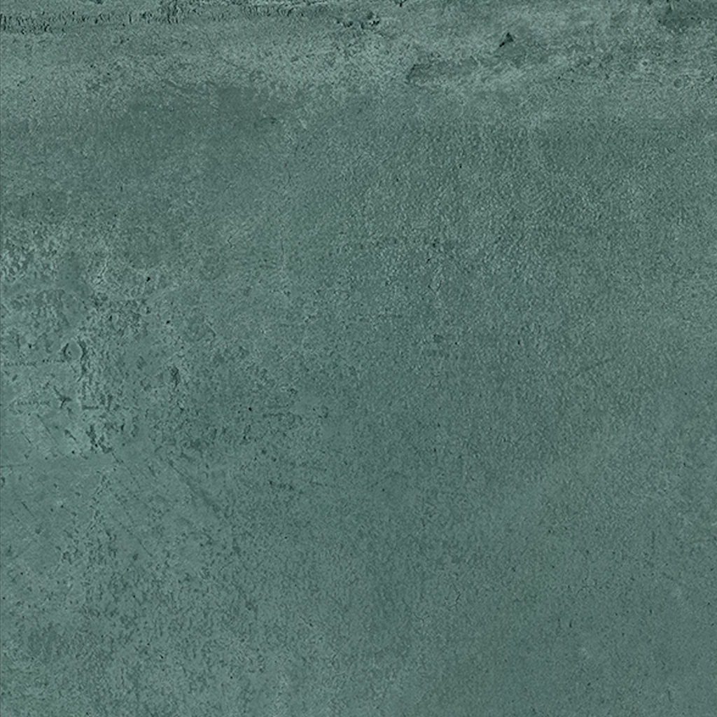 CUT TILE SAMPLE Iron Emerald Green Oxide 80cm x 80cm (Cut piece 15cm x 30cm)