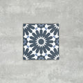 FULL TILE SAMPLE Fez Federal Blue 20cm x 20cm