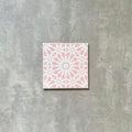 FULL TILE SAMPLE Fez Pink Rose 20cm x 20cm