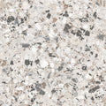 Stuzzi Lunar Classical Terrazzo Style 4d Brushed Finish Tiles 60cm x 60cm CUT TILE SAMPLE