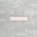 FULL TILE SAMPLE Gallery DECOR MATT Stony Pink Wall Tiles 5 x 20cm