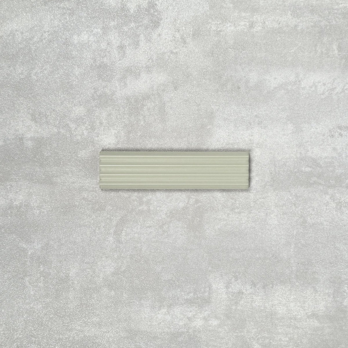 Gallery 3D Fluted DECOR Tile Tansy Green Matt 5cm x 20cm