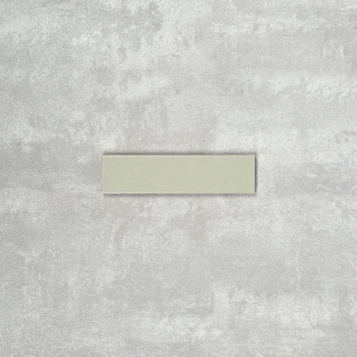 Gallery Brick Tile Tansy Green Matt 5cm x 20cm