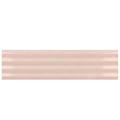 FULL TILE SAMPLE Gallery DECOR GLOSS Stony Pink Wall Tiles 5 x 20cm