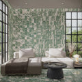 Amalfi Square Salvia Vintage Marble Wall & Floor Tiles 11cm x 11cm FULL TILE SAMPLE