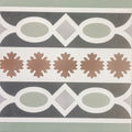 FULL TILE SAMPLE Imperial Victorian Green Mini Tiles | Border Tile | 15cm x 15cm