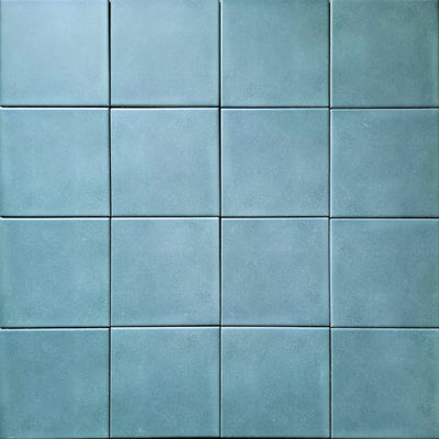 Rubins Green Base MINI Moroccan Porcelain Wall & Floor Tile 15cm x 15cm