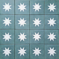 Rubins Green Decor MINI Moroccan Porcelain Wall & Floor Tile 15cm x 15cm