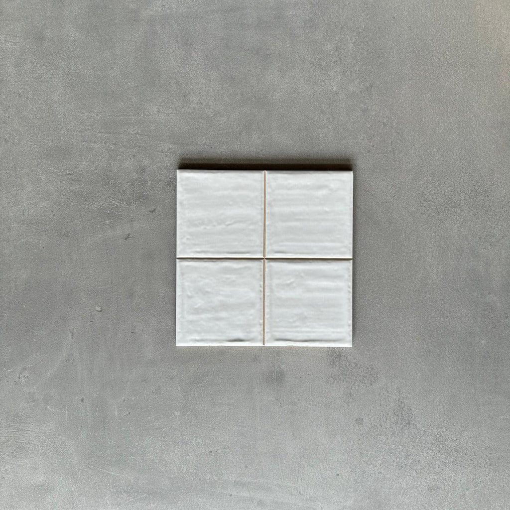 Confectionary Tile White Wall Tile 20cm x 20cm
