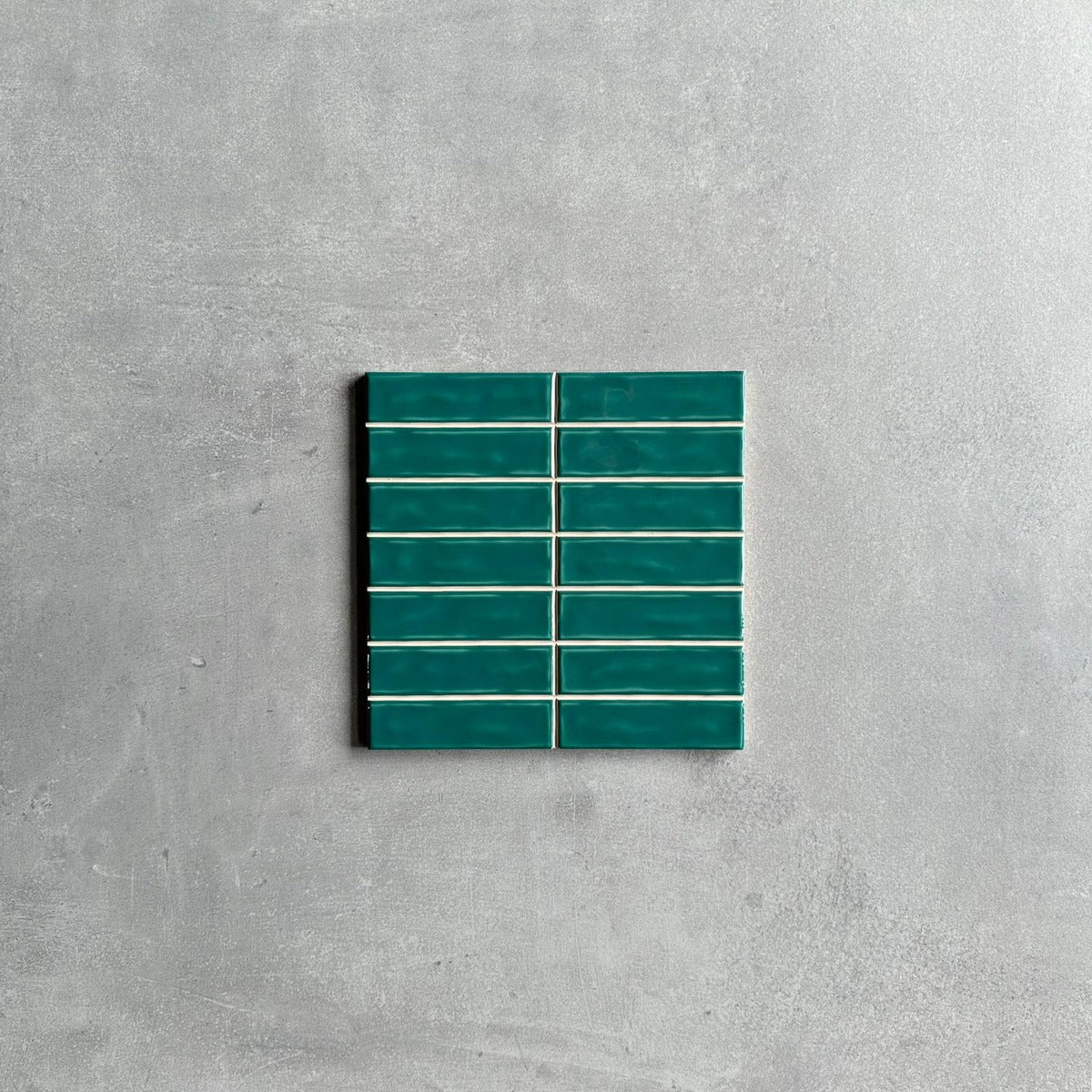 FULL TILE SAMPLE Confectionary DECOR Emerald Green 20cm x 20cm