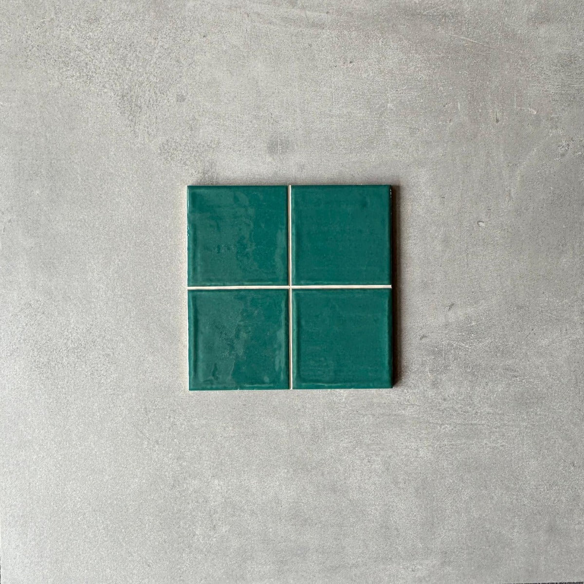 FULL TILE SAMPLE Confectionary Emerald Green 20cm x 20cm