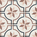 FULL TILE SAMPLE Viscount Rose Victorian | Wall and Floor Tiles | 20cm x 20cm