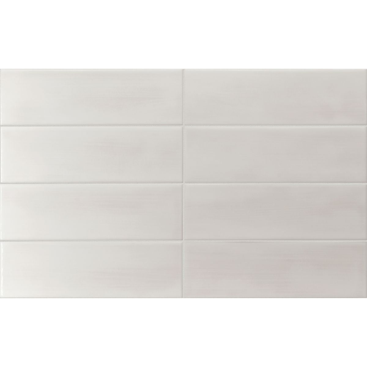 Osaka Brick Tile White Moroccan Handmade Tile Style 6.5cm x 20cm