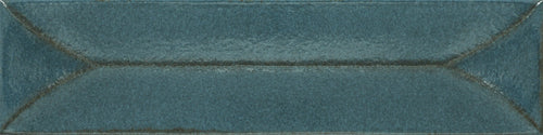 Baroque Decor Laguna Blue Porcelain Wall Tiles 9.1cm x 37.5cm