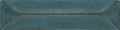 FULL TILE SAMPLE Baroque DECOR Laguna Blue Porcelain Wall Tiles Tiles 9.1cm x 37.5cm
