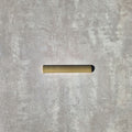 FULL BULLNOSE SAMPLE Liberty Basil Green Pencil Bullnose Border Tile 3cm x 20cm