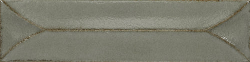 Baroque Decor Lichen Green Porcelain Wall Tiles 9.1cm x 37.5cm