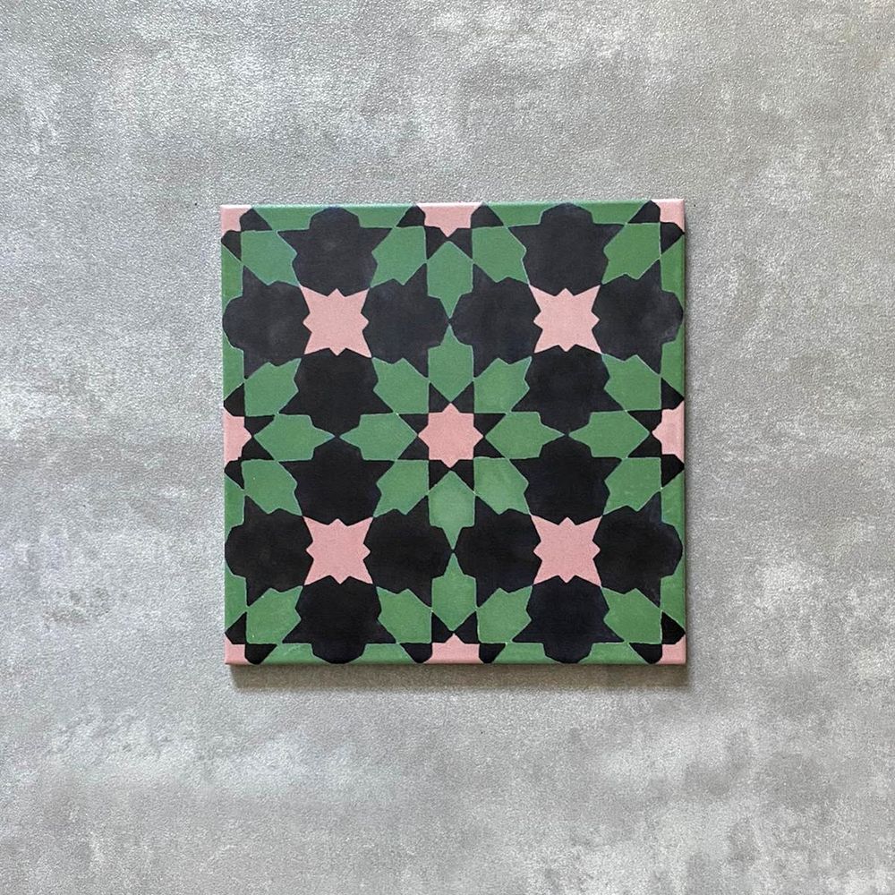 Madeira Orchard Tile | Multicoloured | Moroccan Tiles | Wall & Floor | 20cm x 20cm