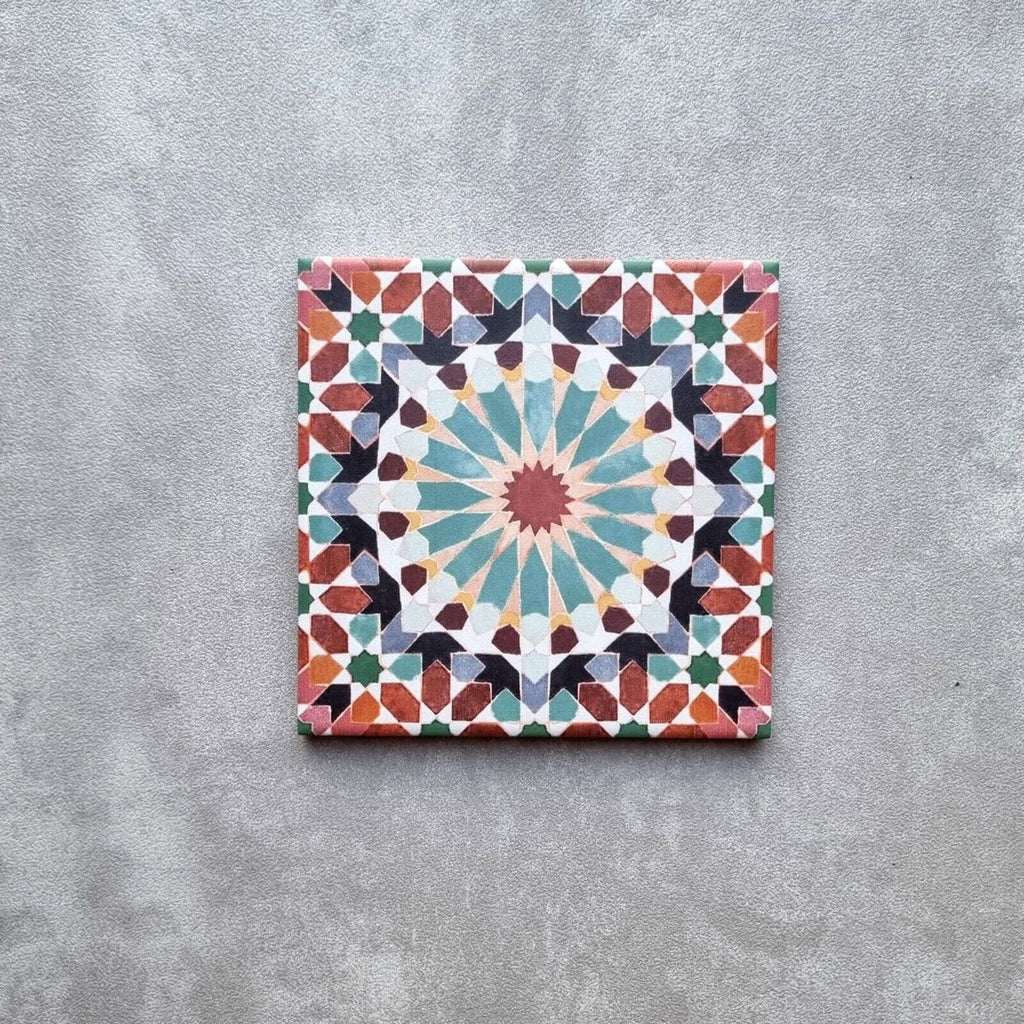 Maroc Mulai MINI Moroccan Porcelain Wall & Floor Tile 15cm x 15cm
