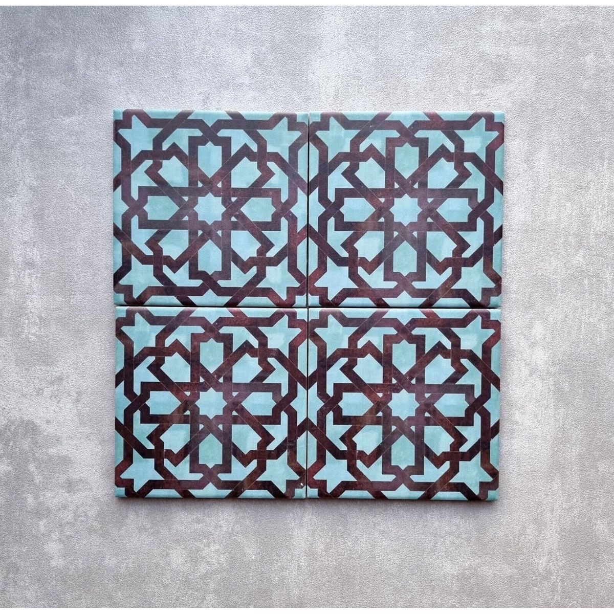 FULL TILE SAMPLE Maroc Safi MINI 15cm x 15cm