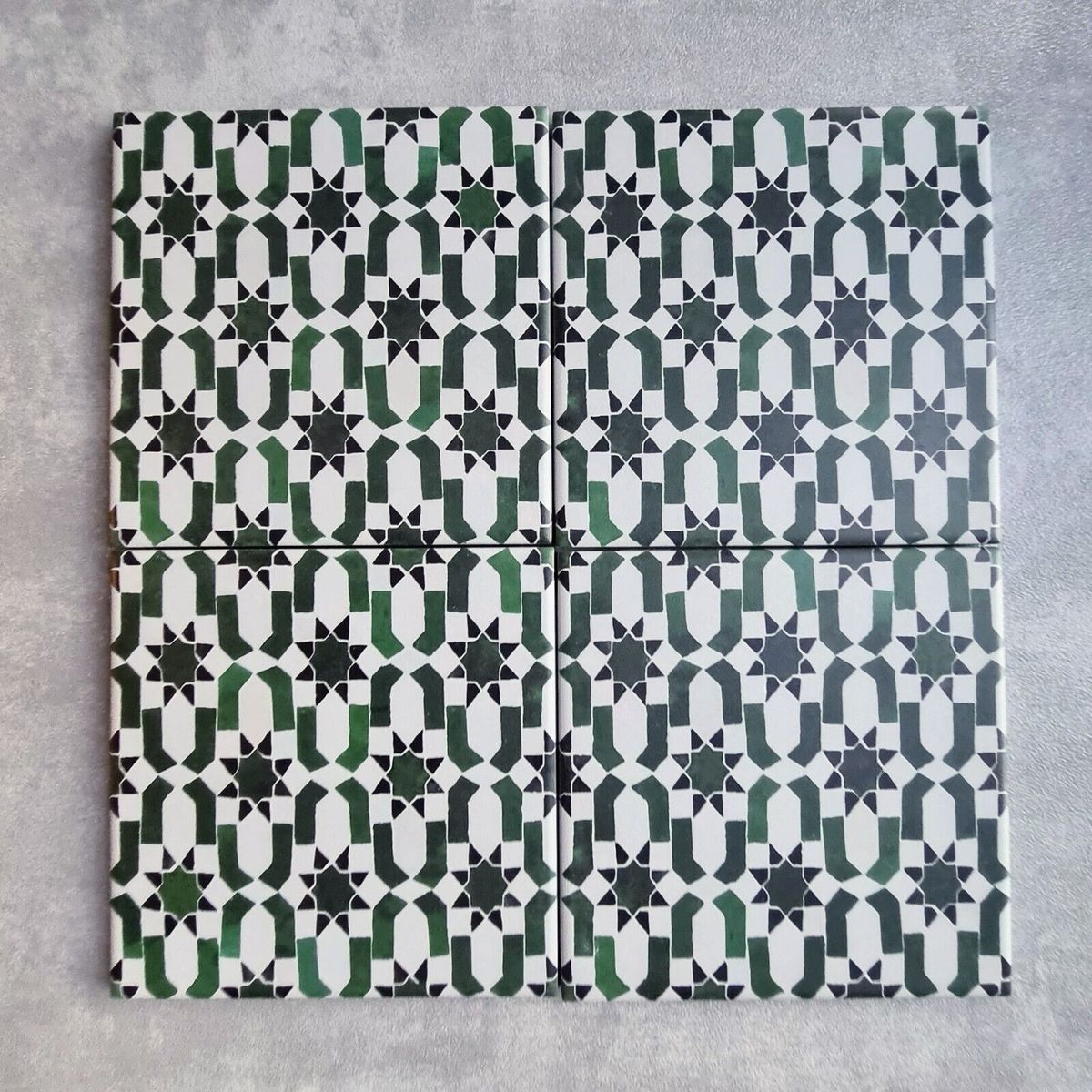 Marrakech G Mini Moroccan Porcelain Wall Floor Tile 15cm x 15cm