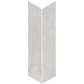 FULL TILE SAMPLE Monzo Stone CHEVRON Silver 10cm x 53cm
