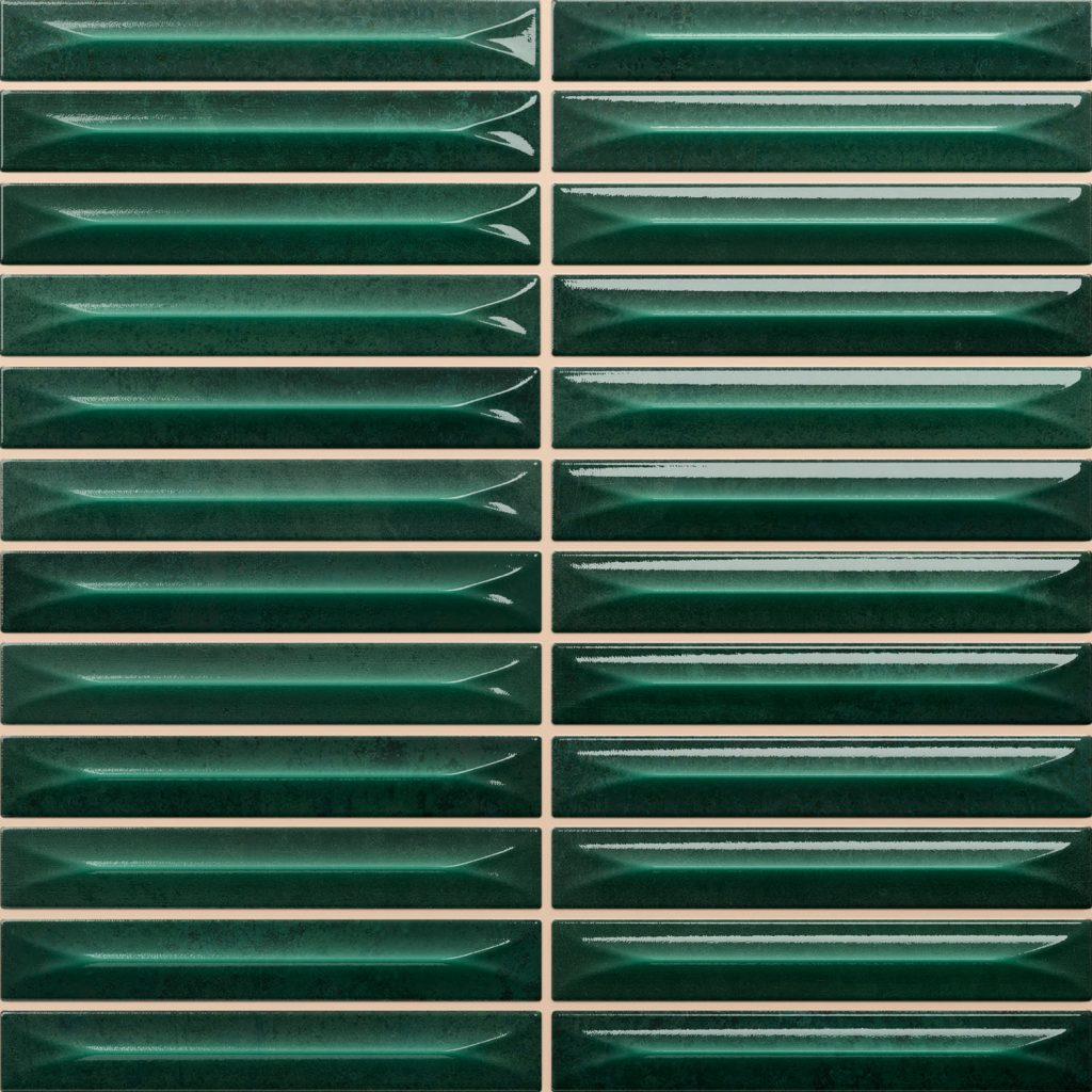 FULL TILE SAMPLE Nairobi Decor Moss Green Wall Tile