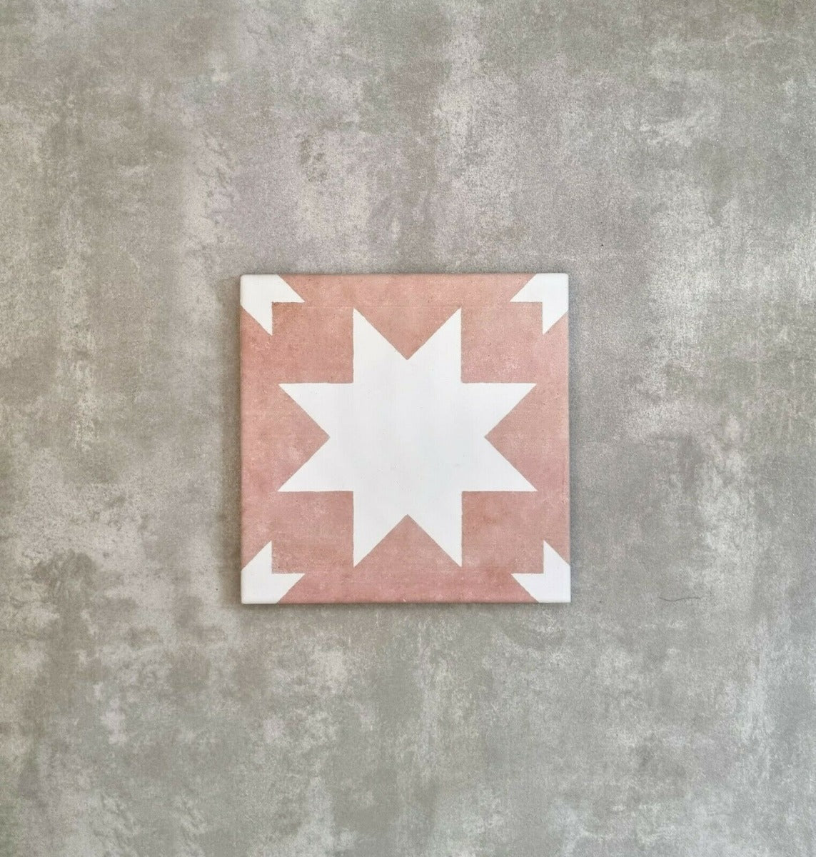 FULL TILE SAMPLE Kenifra Natural Terra Star 20cm x 20cm